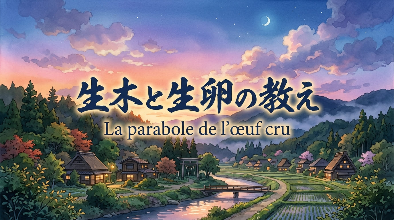Première image de La parabole de l'œuf cru