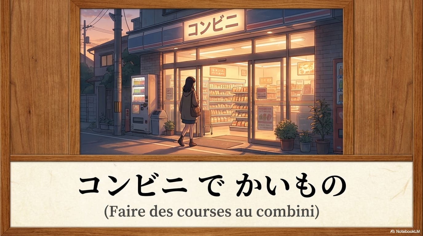 Première image de Faire des courses au combini